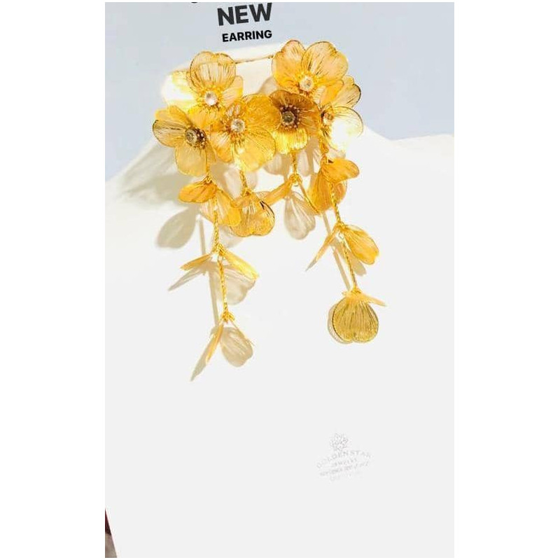 Boucles d'Oreilles Burch Dorées