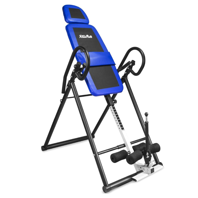 Table d'inversion avancée pliable, avec massage par vibration et chauffage thermique