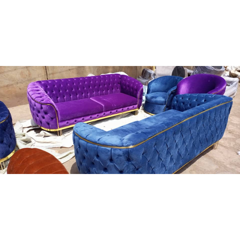 SALON 7 PLACES CAPITONÉ