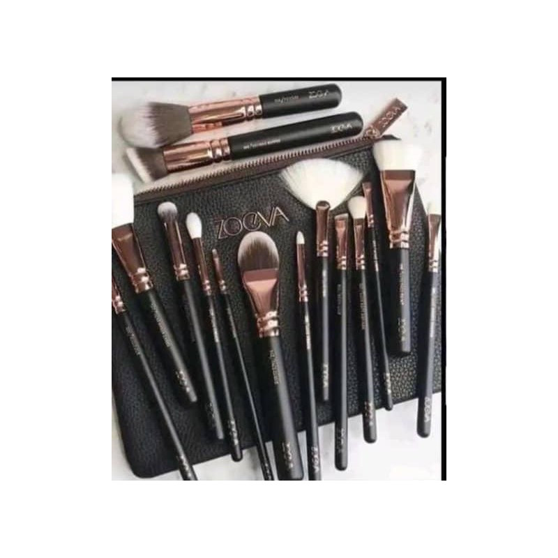 15 pièces ensemble de pinceaux de maquillage