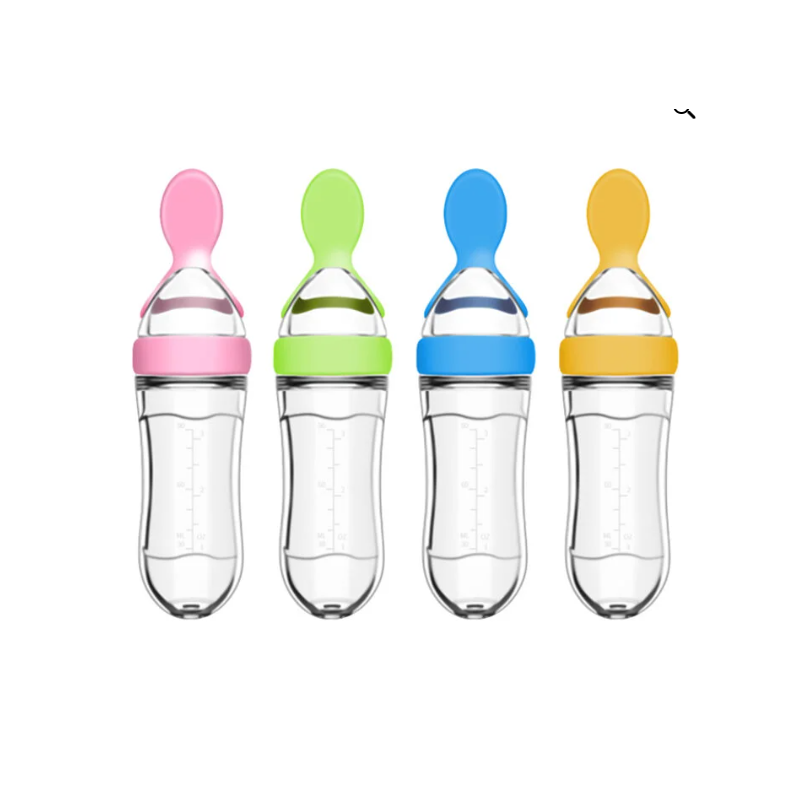 Cuillère à mesurer en silicone pour nourrissons