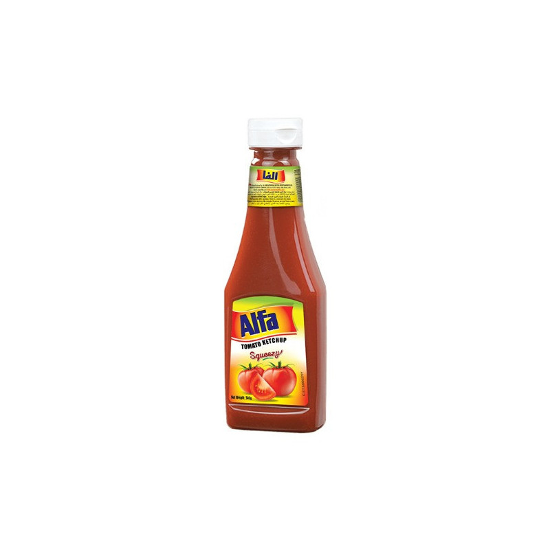 Carton de KETCHUP Alfa Tomato